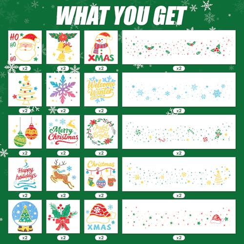 Cerlaza Christmas tattoos reindeer design adds playful holiday charm