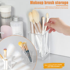 Cerpourt multipurpose desk storage for makeup, markers, and nail polish.