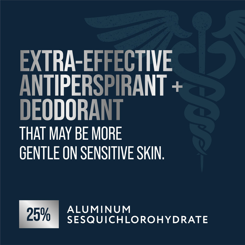 Travel-size 1.7 oz Certain Dri stick ready for on-the-go protection.
