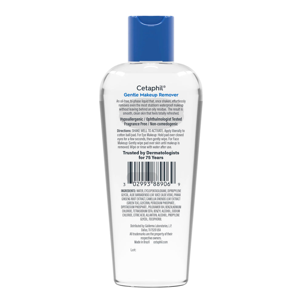 Cetaphil bottle staged in bathroom to suggest daily routine ease