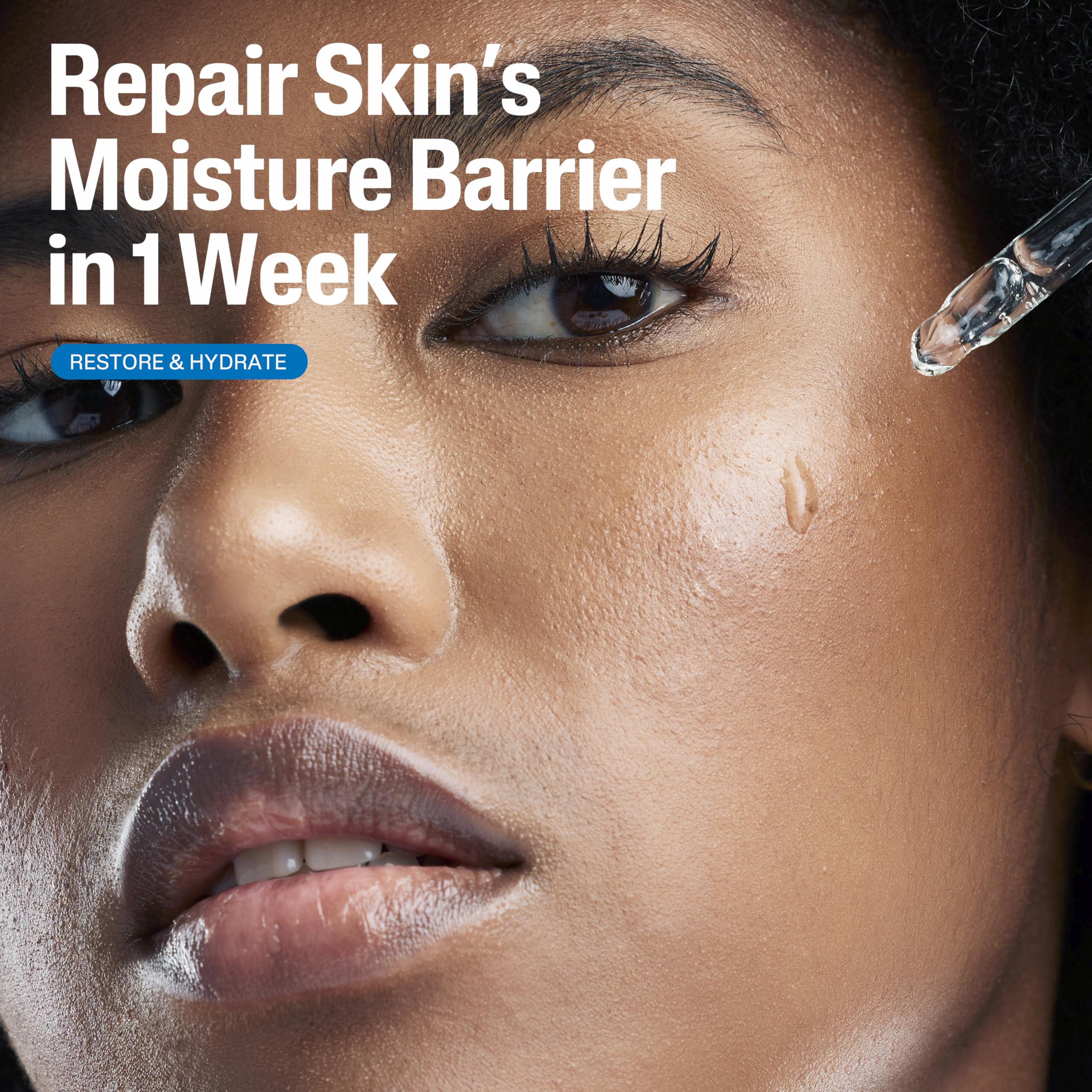 Cetaphil Ceramide Serum dispense pump focuses on easy, precise application for daily hydration.