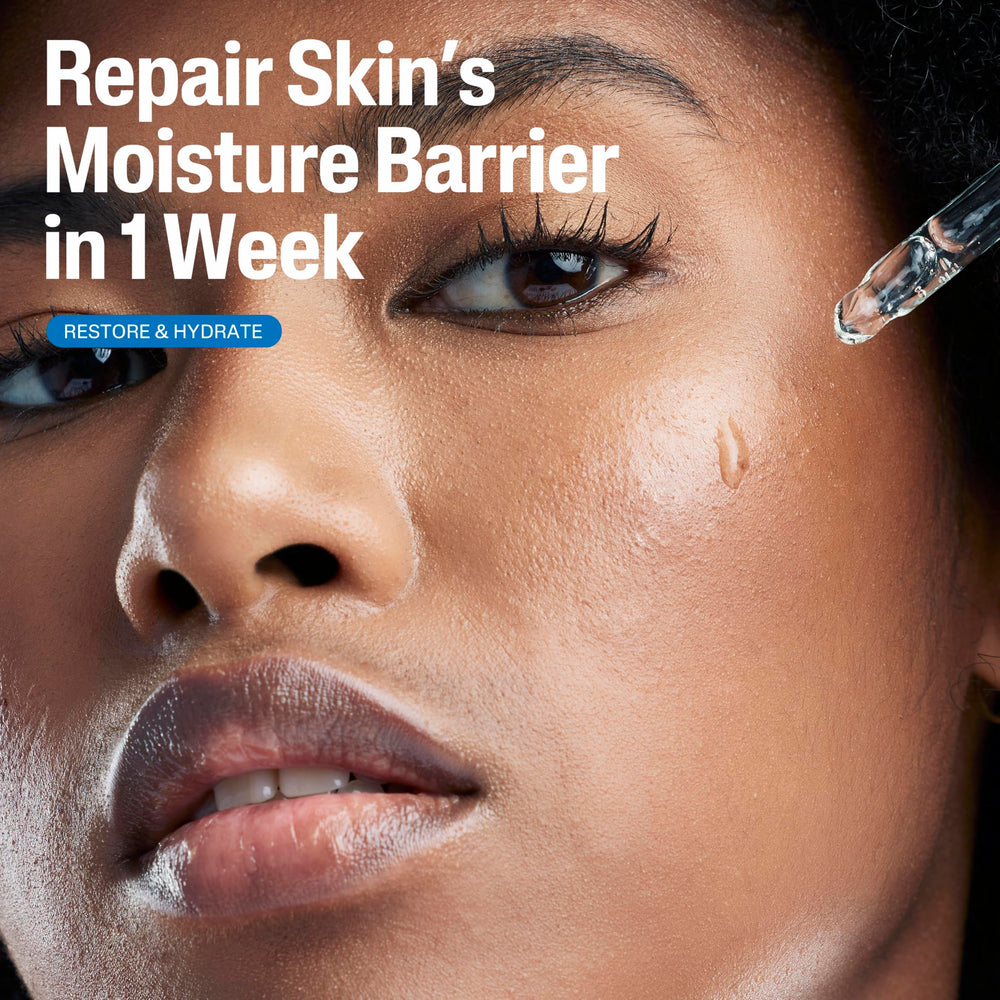 Cetaphil Ceramide Serum dispense pump focuses on easy, precise application for daily hydration.