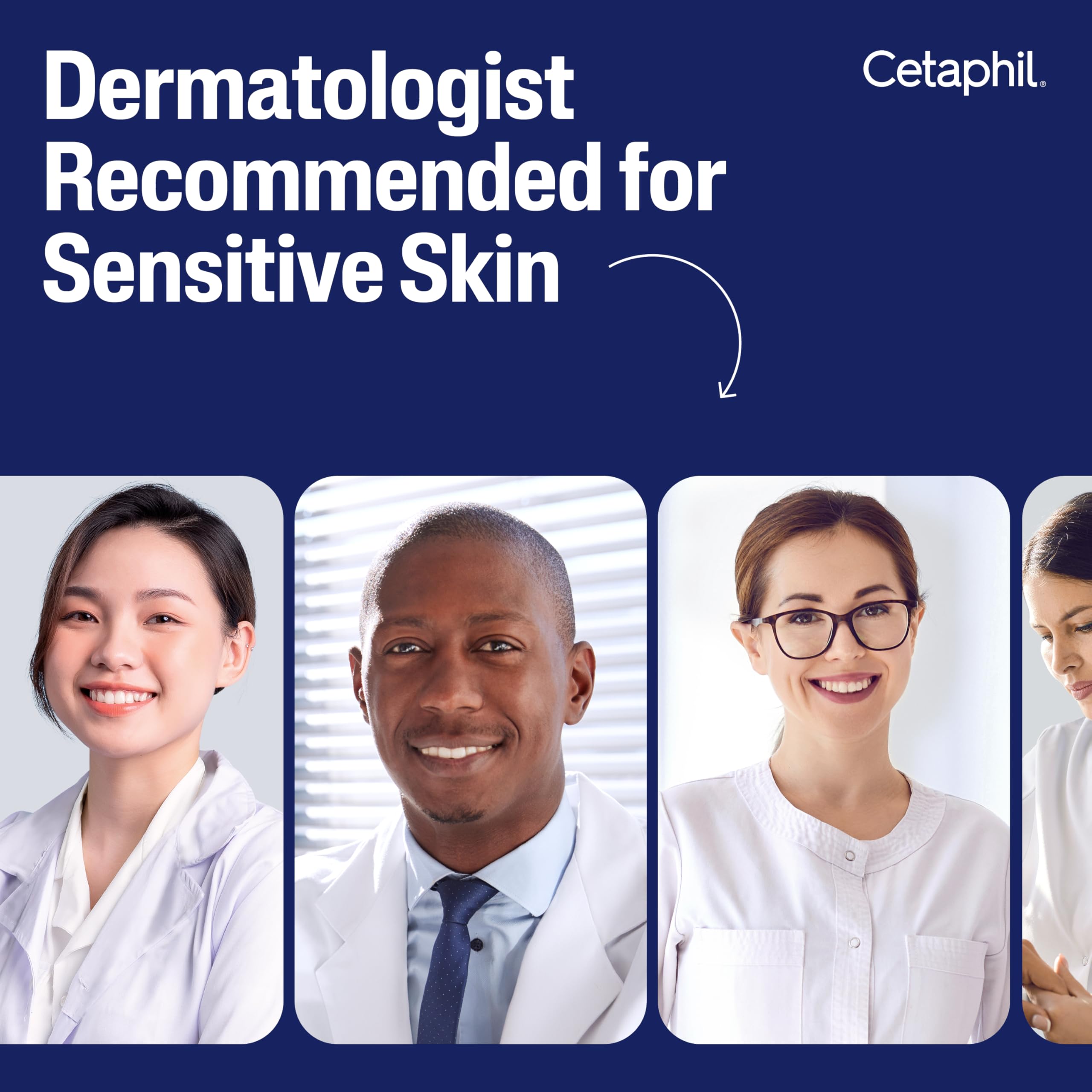 Cetaphil cleanser rinses clean for refreshed, balanced skin