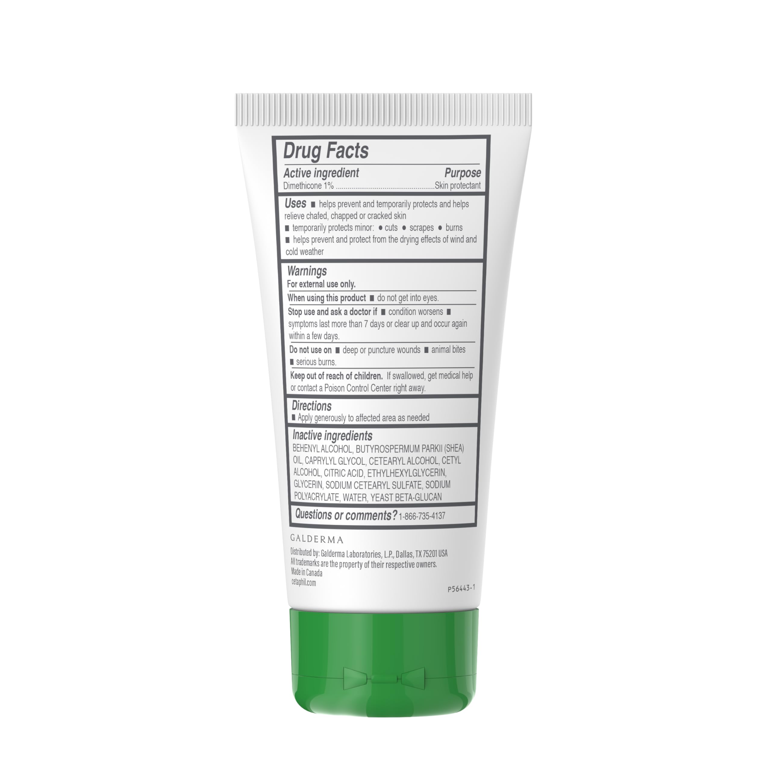 Cetaphil Cracked Skin Repair Balm applied to cuticles supports moisture after washing hands.