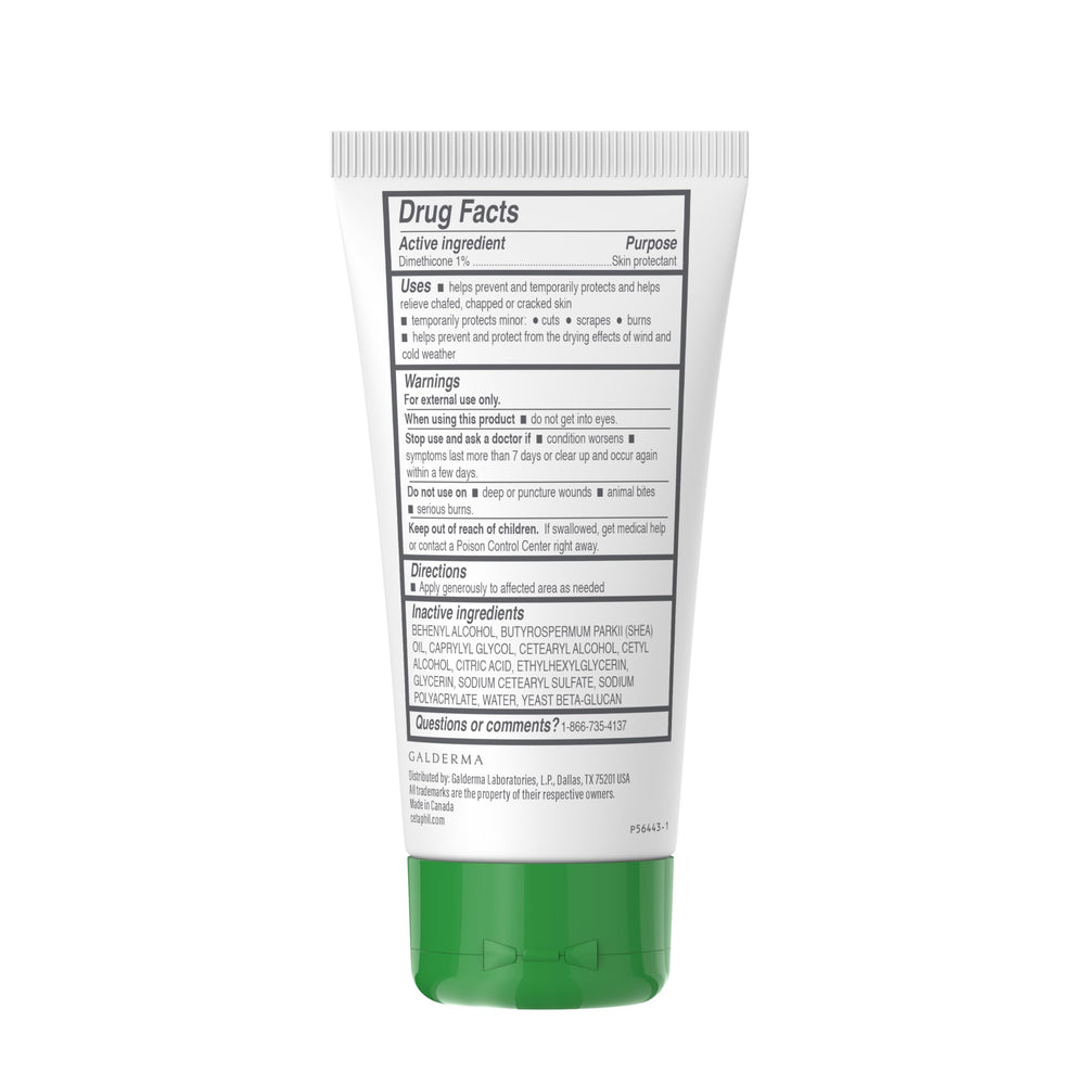 Cetaphil Cracked Skin Repair Balm applied to cuticles supports moisture after washing hands.