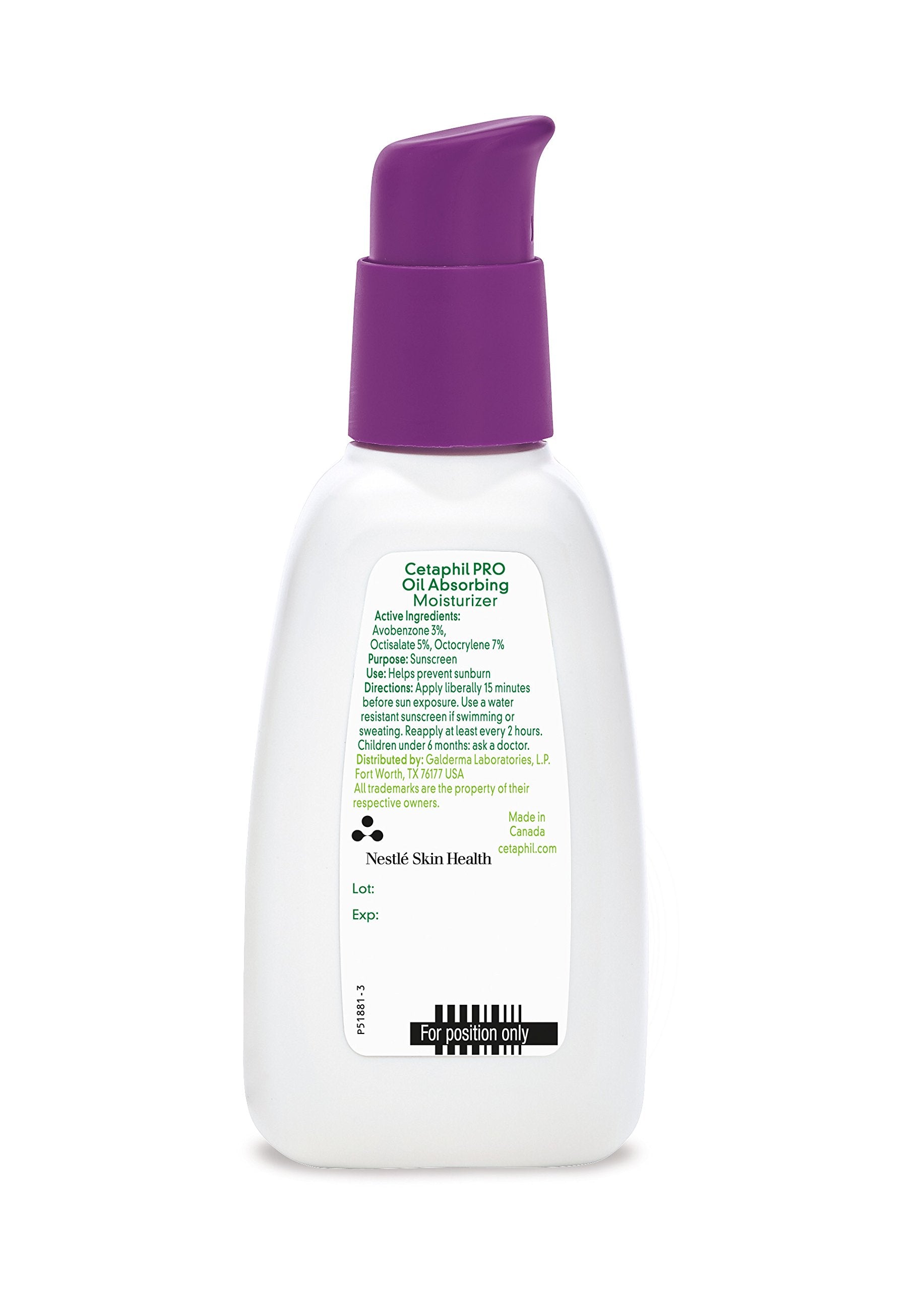 Cetaphil Dermacontrol Oleosome technology illustration shows hydrating formulation.