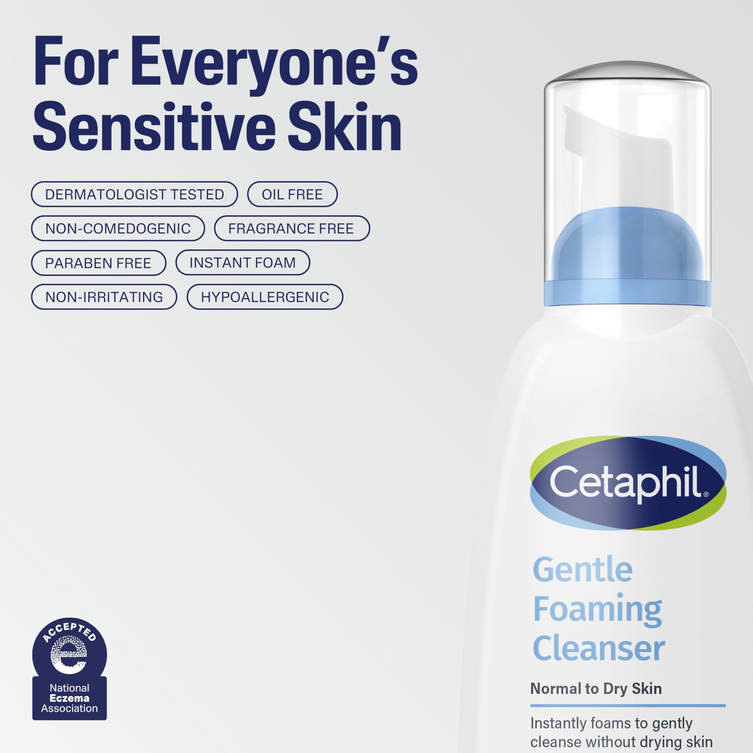 Cetaphil two-pack bottles emphasize value for sensitive skin routines