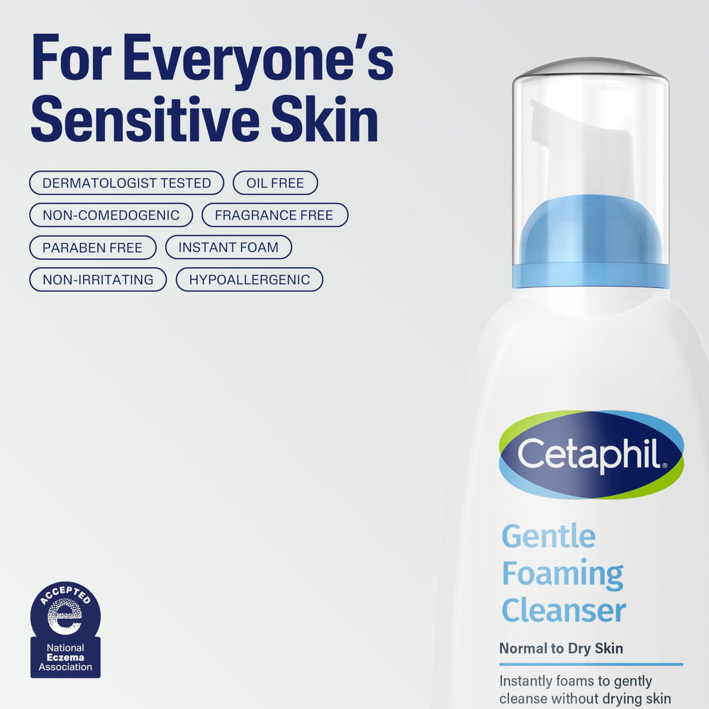 Cetaphil two-pack bottles emphasize value for sensitive skin routines