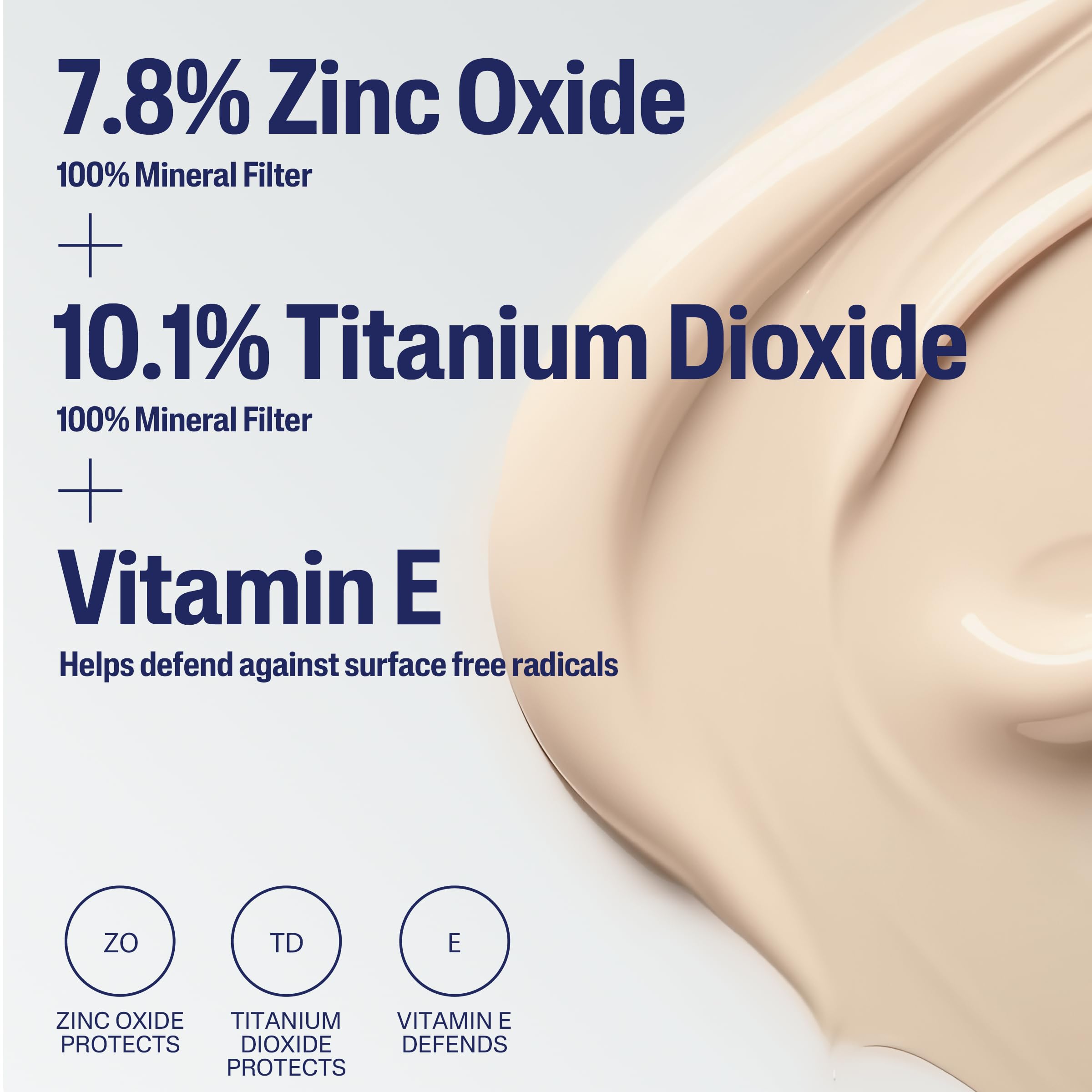 Application of Cetaphil Everyday Sunscreen Tinted Lotion on the face for even coverage.
