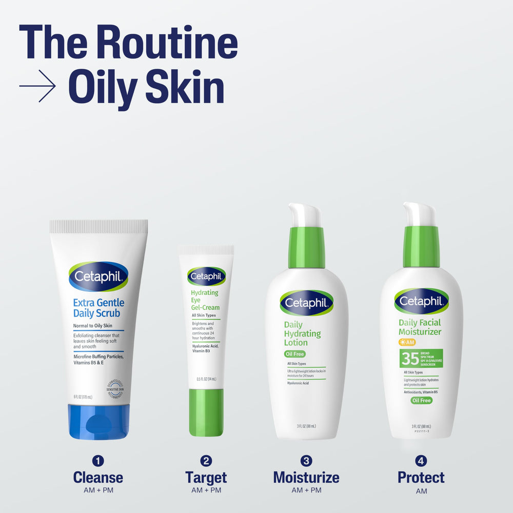 Cetaphil Exfoliating Face Wash dermatologist-tested and suitable for sensitive skin.