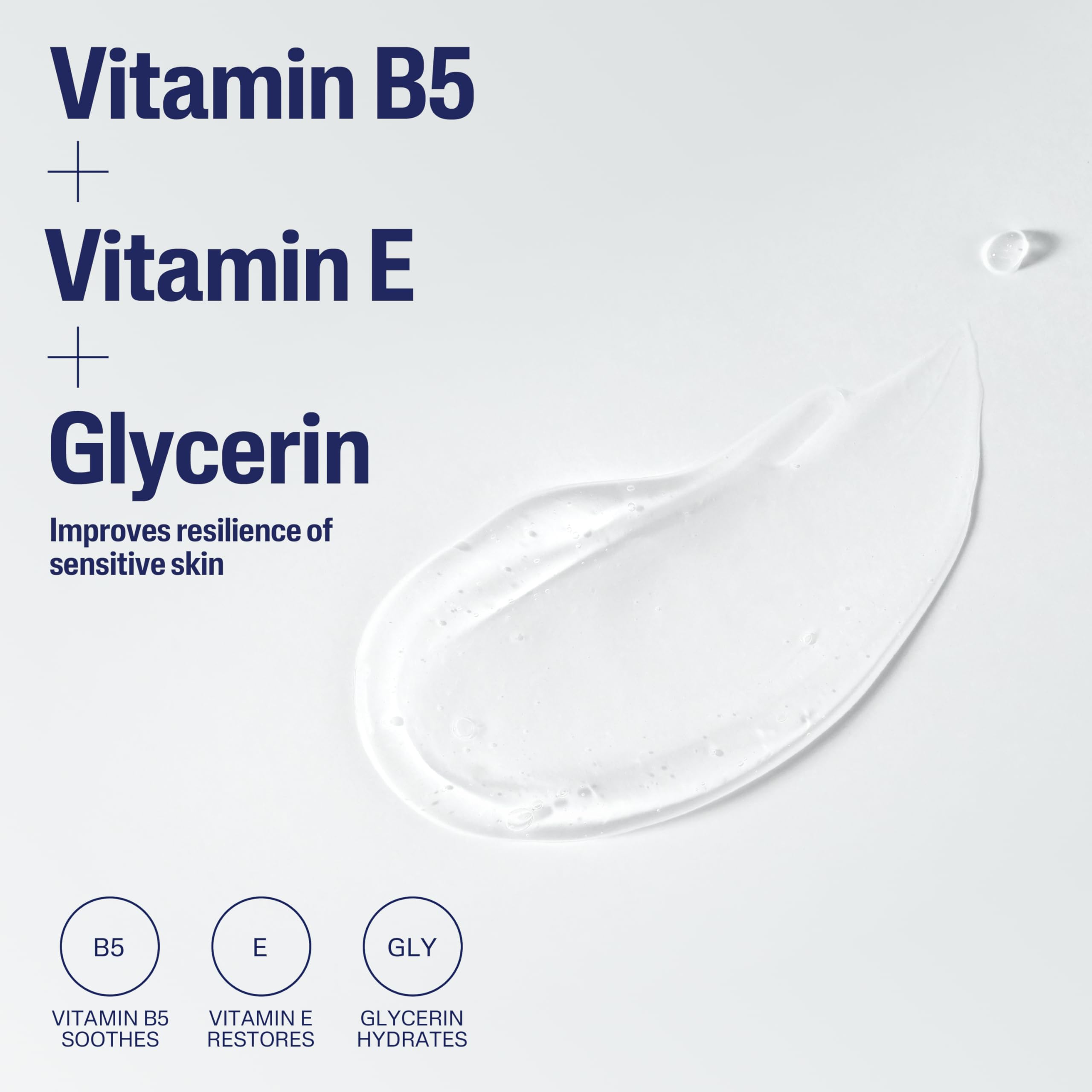 Cetaphil Exfoliating Face Wash vitamin complex and skin conditioners nourish skin after use.
