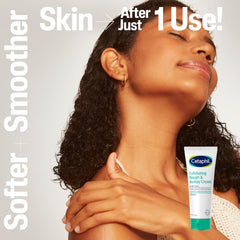 Cetaphil Exfoliating Rough and Bumpy Cream close-up shows 20 percent Urea.