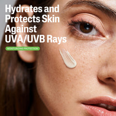 Cetaphil Face Moisturizer SPF 35 providing broad spectrum sun protection daily.