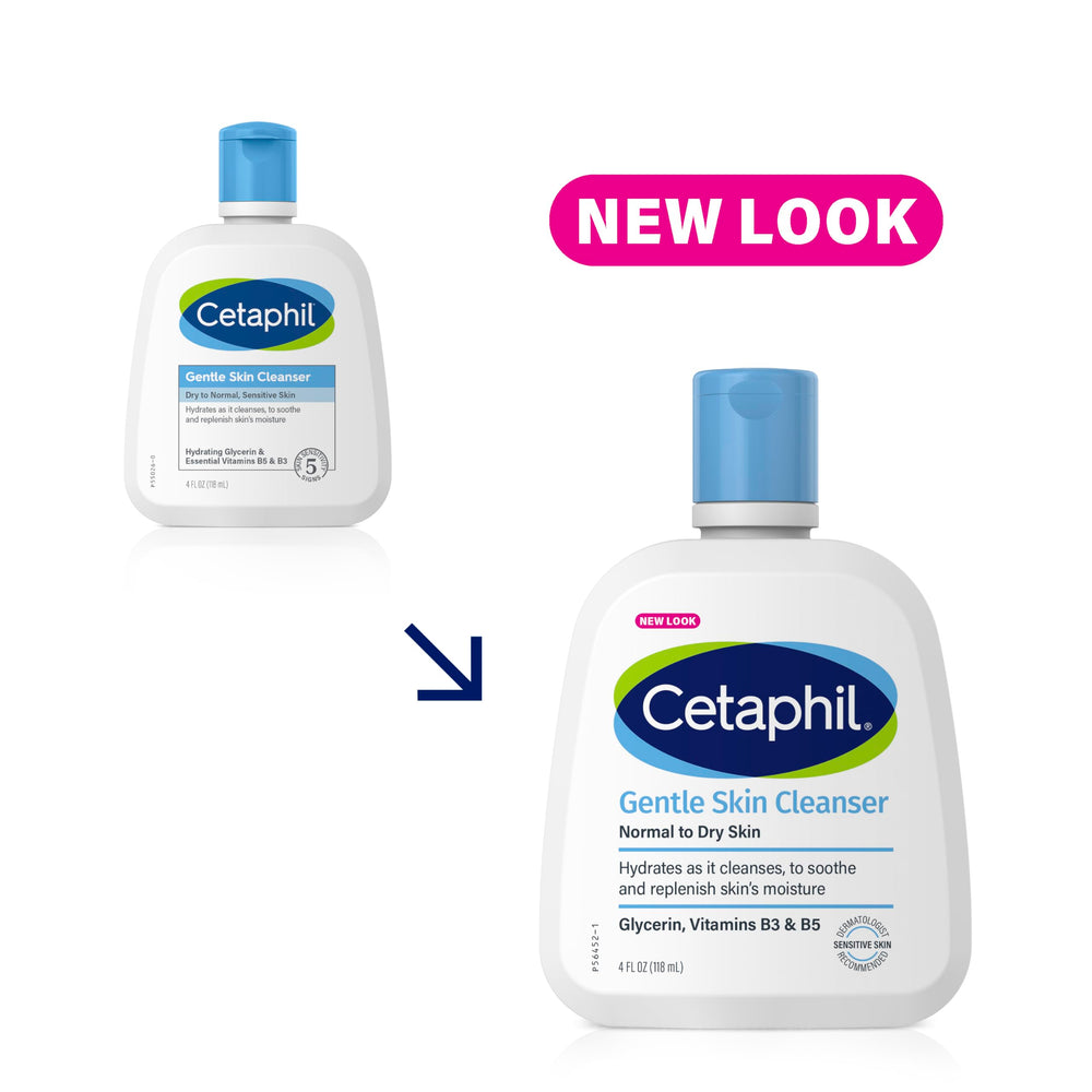 Cetaphil Face Wash fragrance-free application image highlighting non-foaming cleansing.