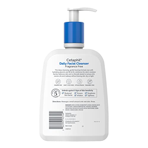 Cetaphil Face Wash foam-lather close-up highlights gentle cleansing for combo to oily skin.