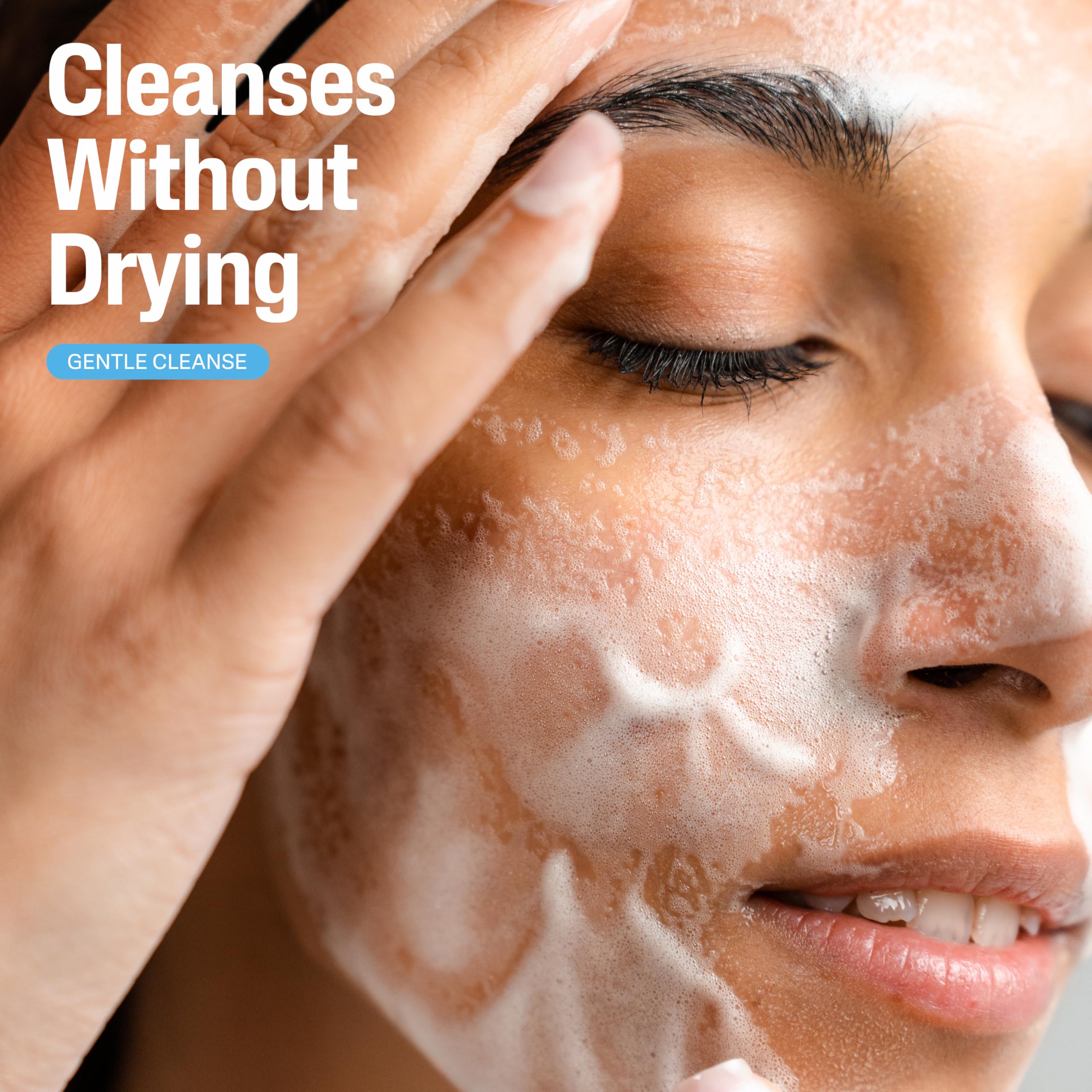 Cetaphil fragrance-free formula label signaling gentle, non-irritating use