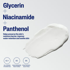 Cetaphil fragrance-free label close-up emphasizing gentle, fragrance-free care.