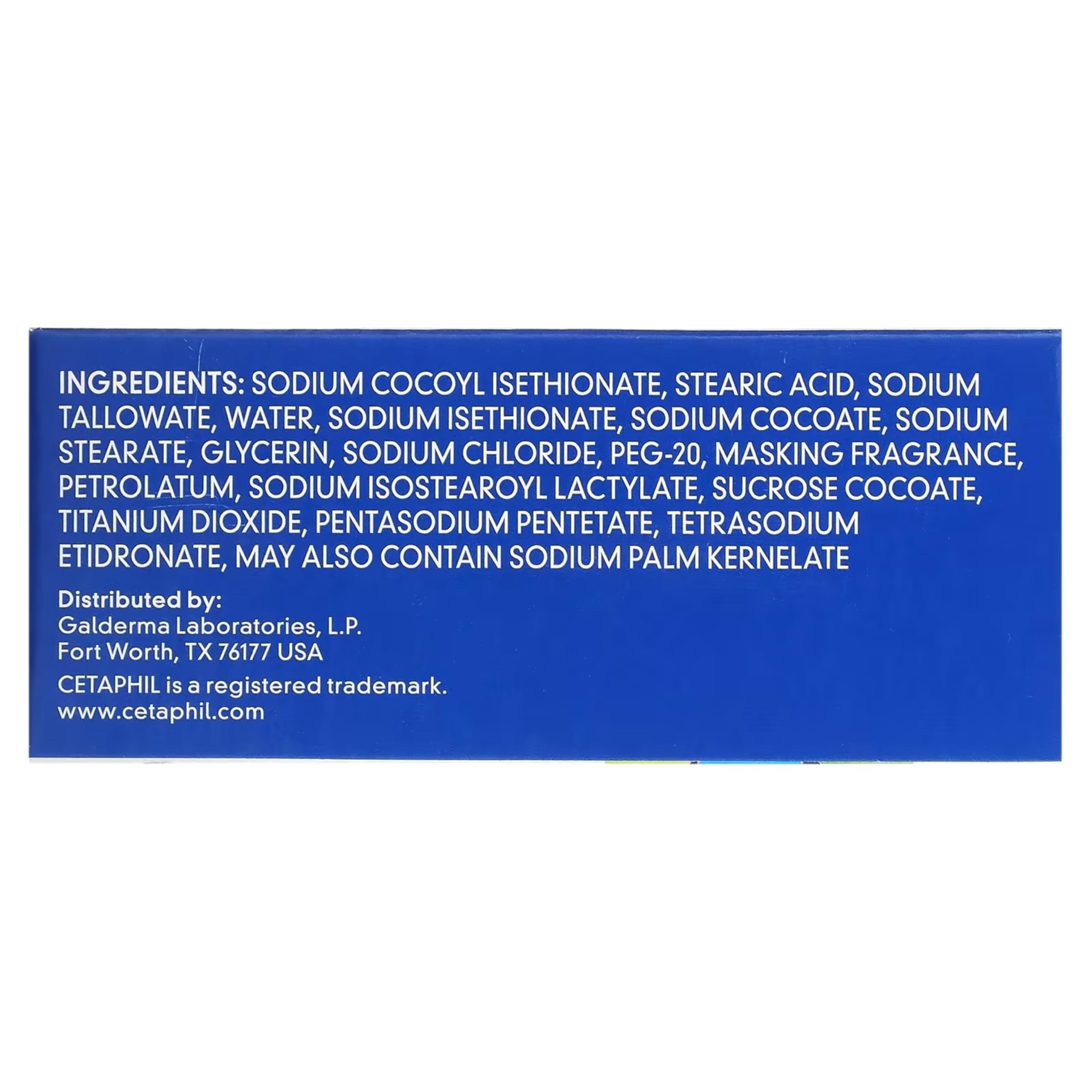Cetaphil Gentle Cleansing Bar non-comedogenic design supports clear pores.