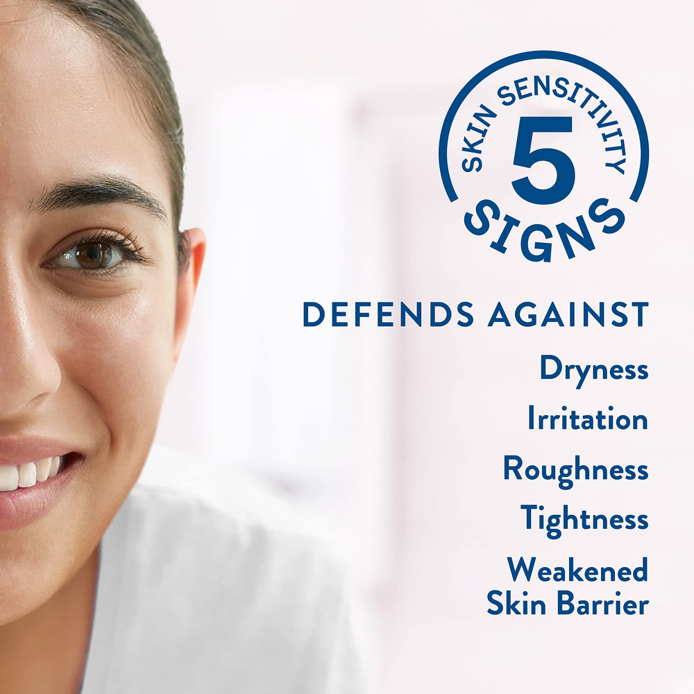 Cetaphil Healthy Radiance Toner fragrance-free composition reduces irritants for calm skin.