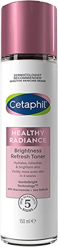 Cetaphil Healthy Radiance Toner soothing texture supports sensitive skin without irritation.