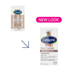 Cetaphil Healthy Renew dropper close-up highlighting precise application and gentle formula.