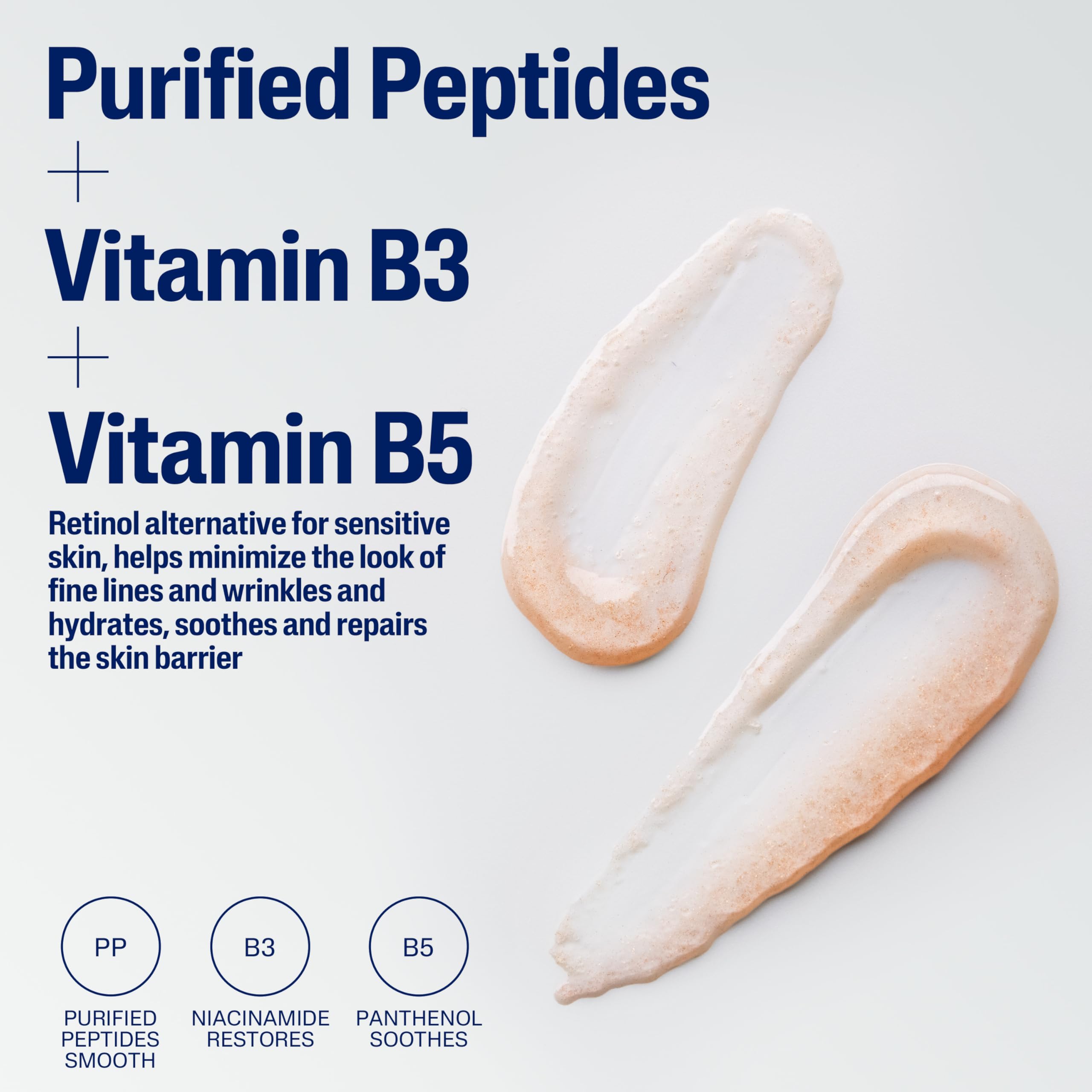 Cetaphil Healthy Renew niacinamide ingredient image suggests barrier support and soothing hydration.
