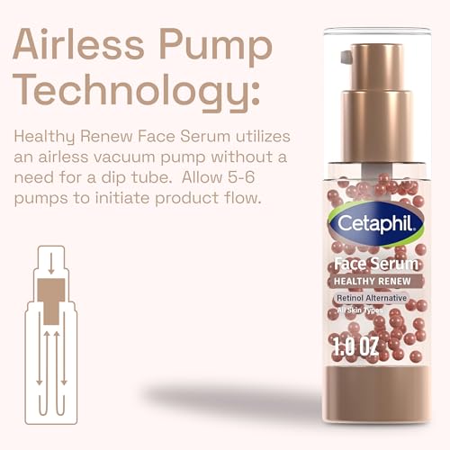 Cetaphil Healthy Renew skin tone improvement image showing even texture.