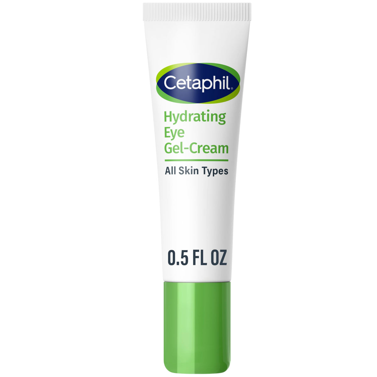 Cetaphil Hydrating Eye Gel-Cream packaging for easy daily use with sensitive skin.