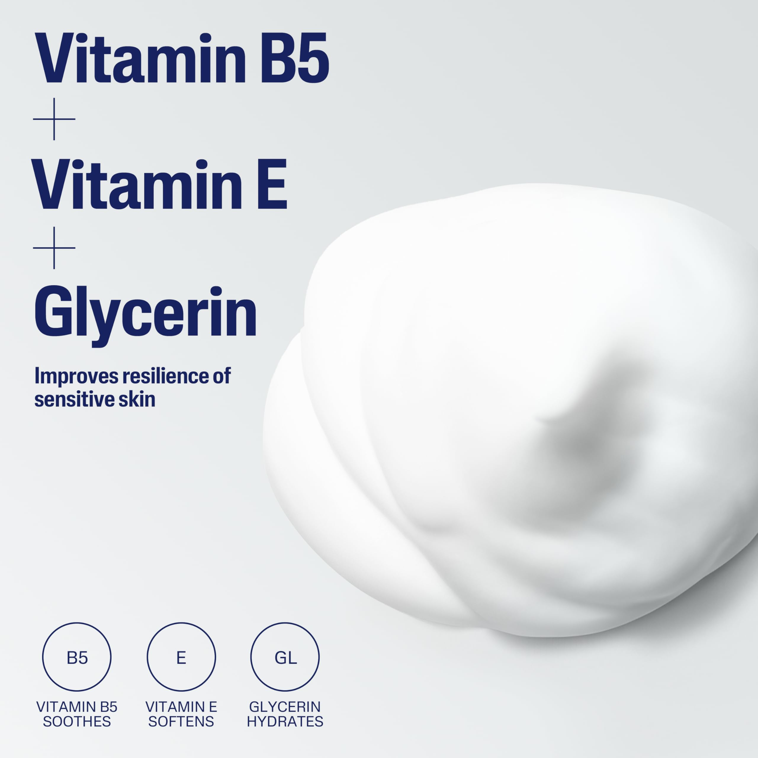 Cetaphil hypoallergenic formula highlighted as gentle for delicate skin