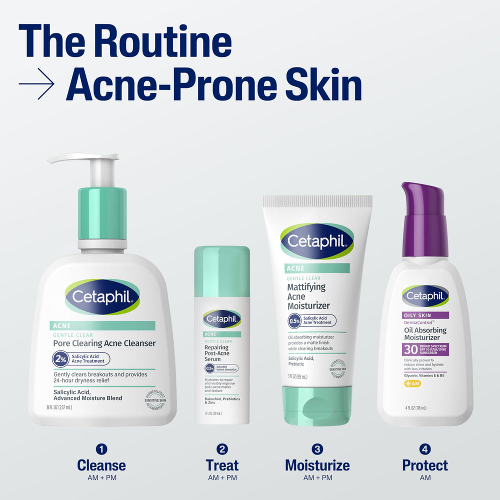 Cetaphil oil-free non-comedogenic serum absorbs quickly