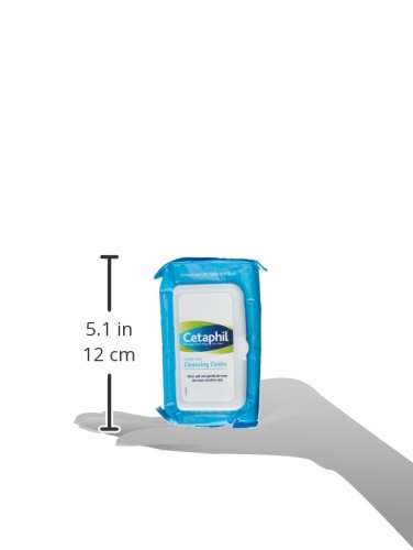 Cetaphil Wipes ophthalmologist-tested label assuring gentle eye-safe use.