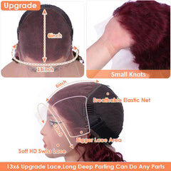 Cfaimity 180 density deep wave wig provides full, luxurious volume