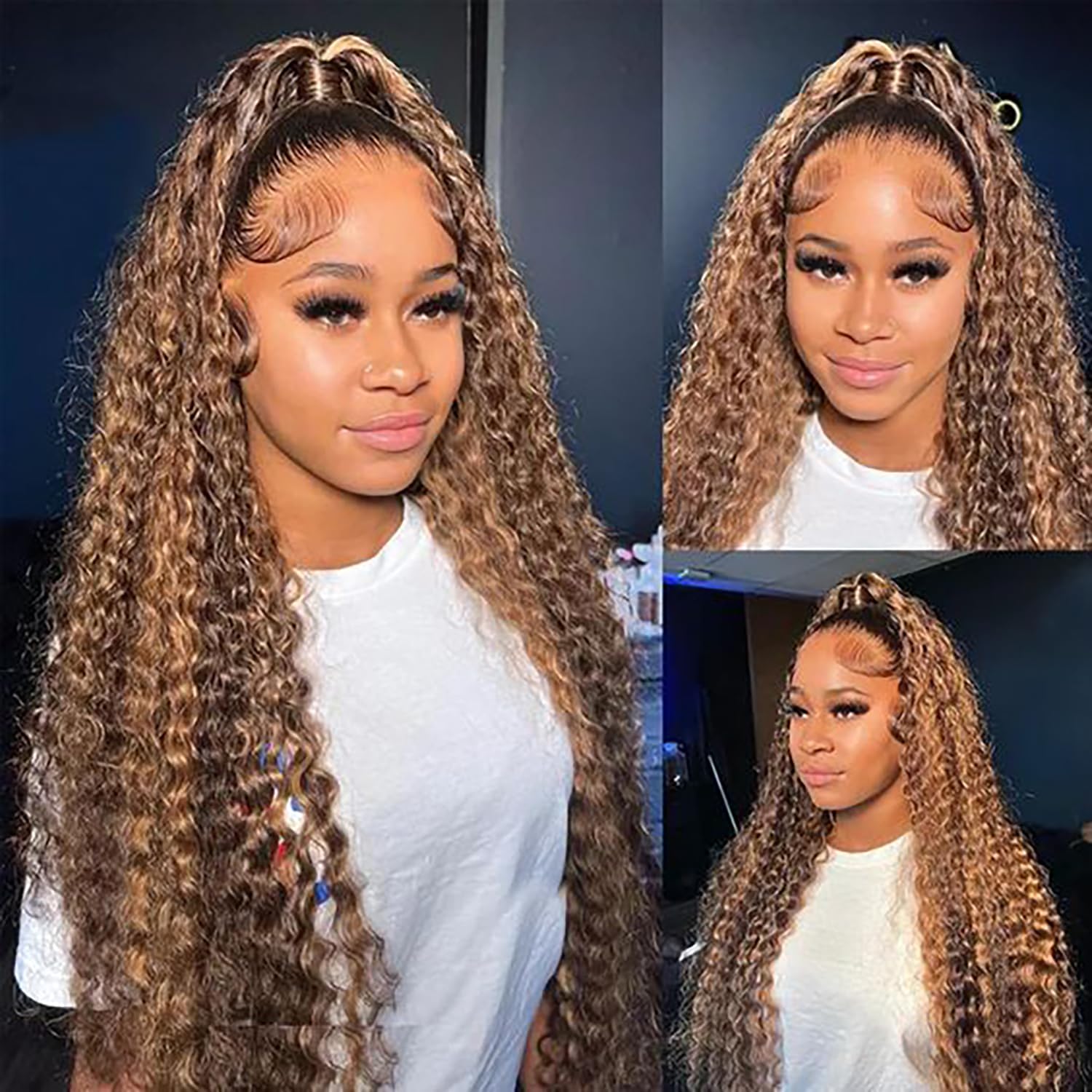 Cfaimity invisible bleached knots blend with skin tone for realism.