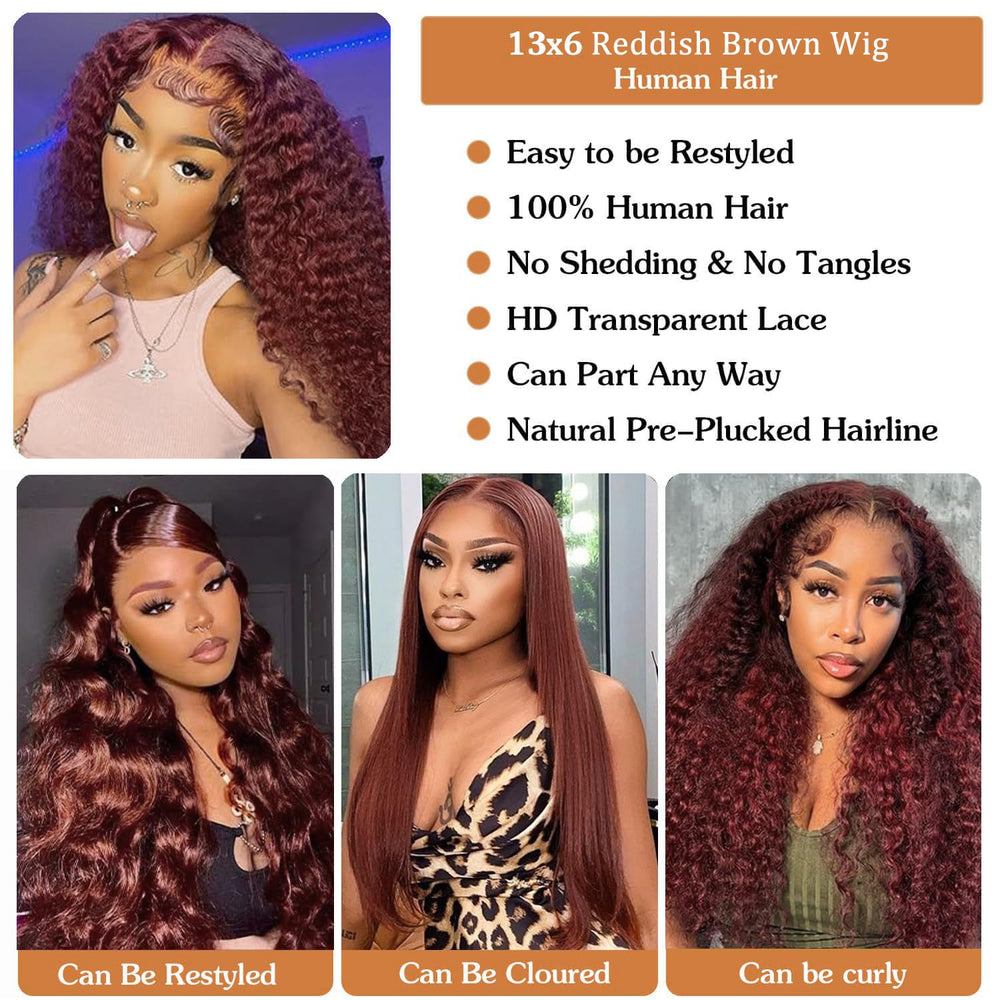 Cfaimity pre plucked natural hairline with baby hairs for easy styling
