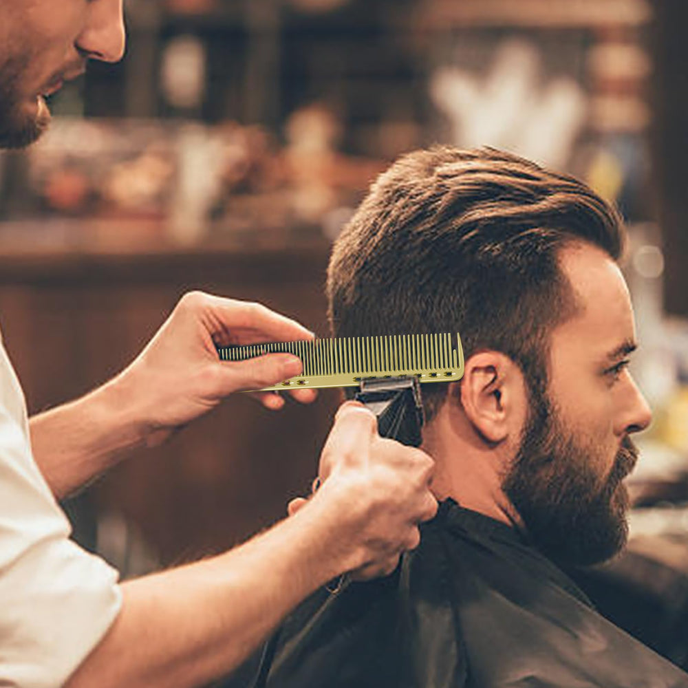 CGBARBER ergonomic design supports steady control for professional barbering.
