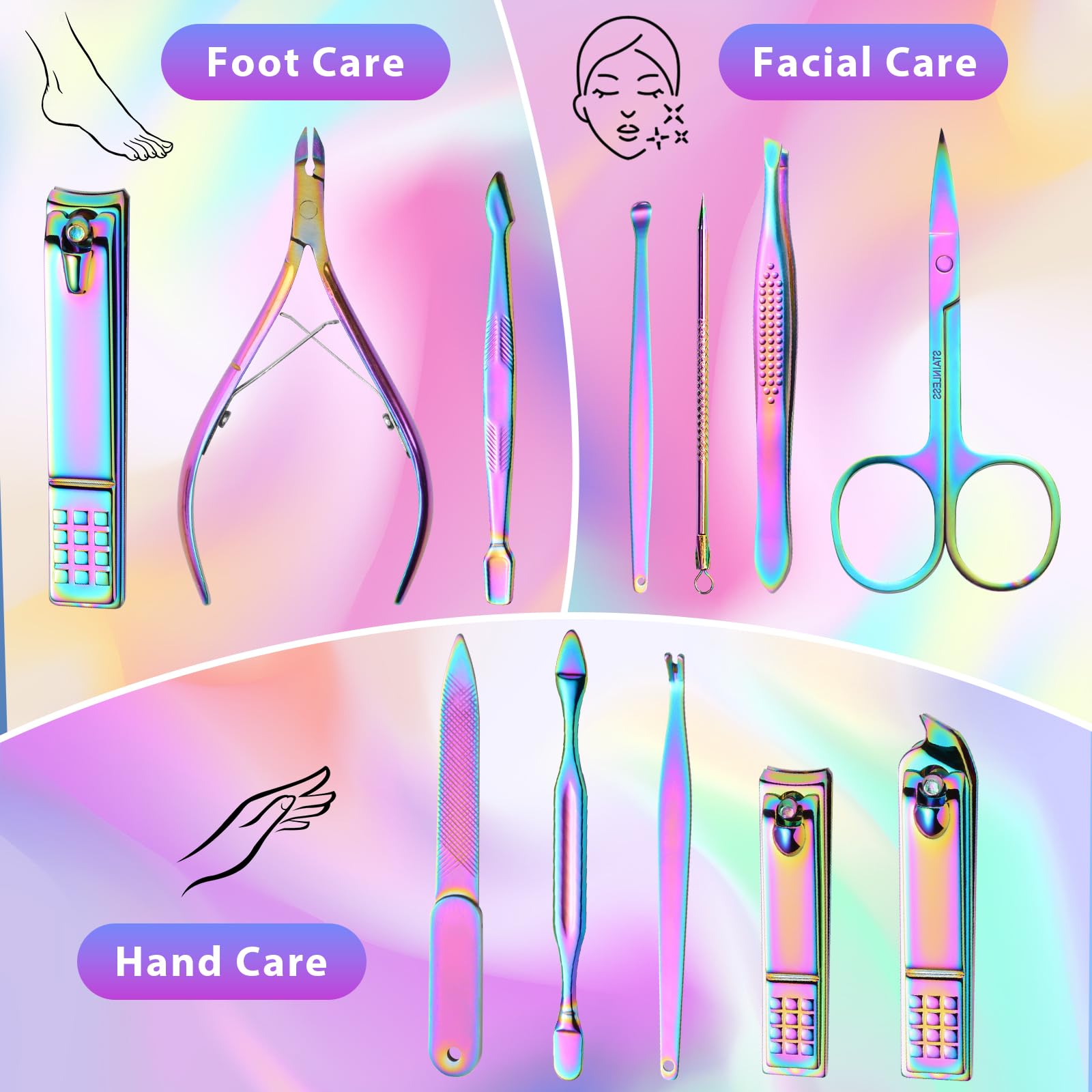 CGBE full kit in use during home manicure session