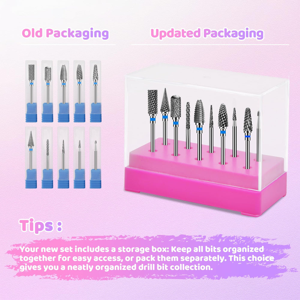 CGBE professional salon-use bits—durable and heat-dispersion-friendly for busy days.