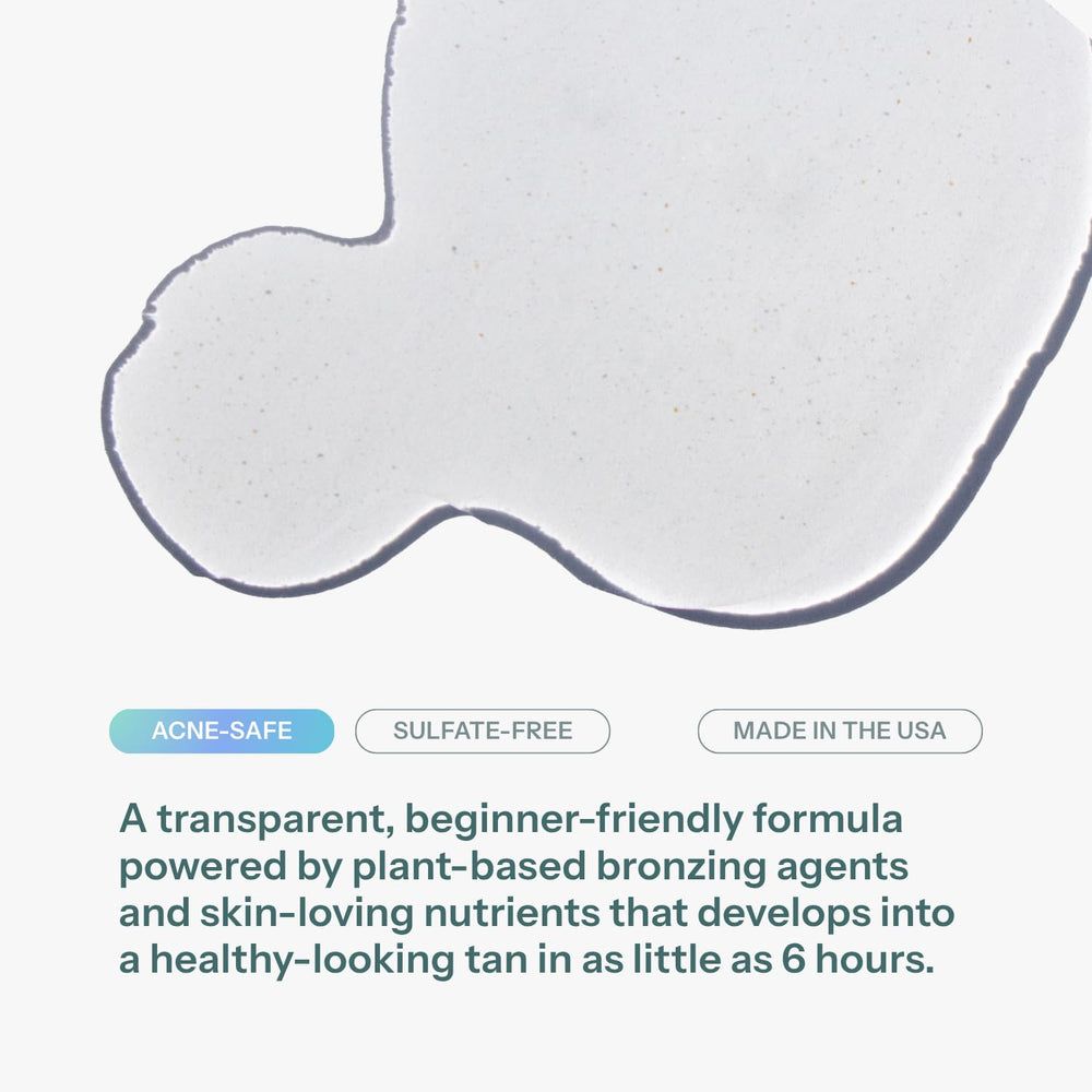 Chaddy Tanning Water face application glide—easy, streak-free daily skincare integration