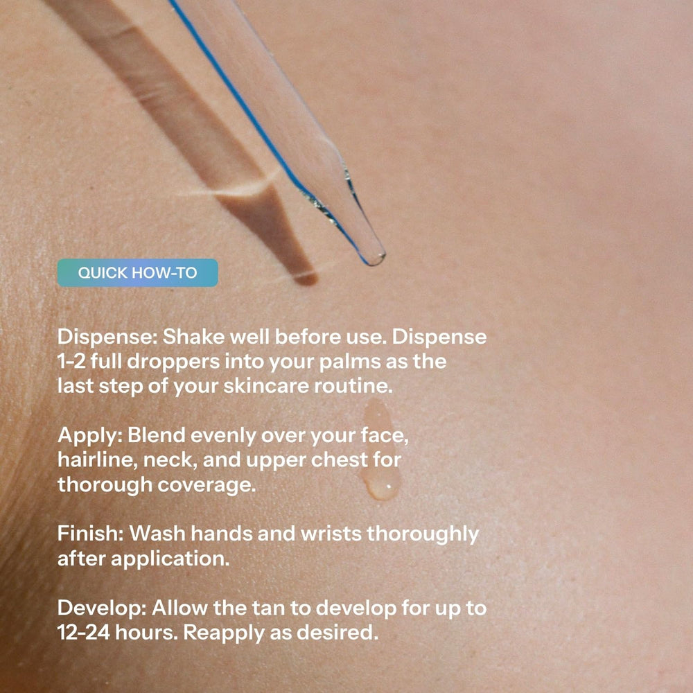 Chaddy Tanning Water lasts up to five days after a 12-hour development