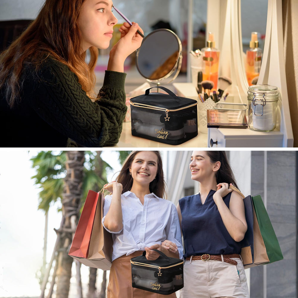 CHAFFUL travel bag holding all essentials for on-the-go beauty