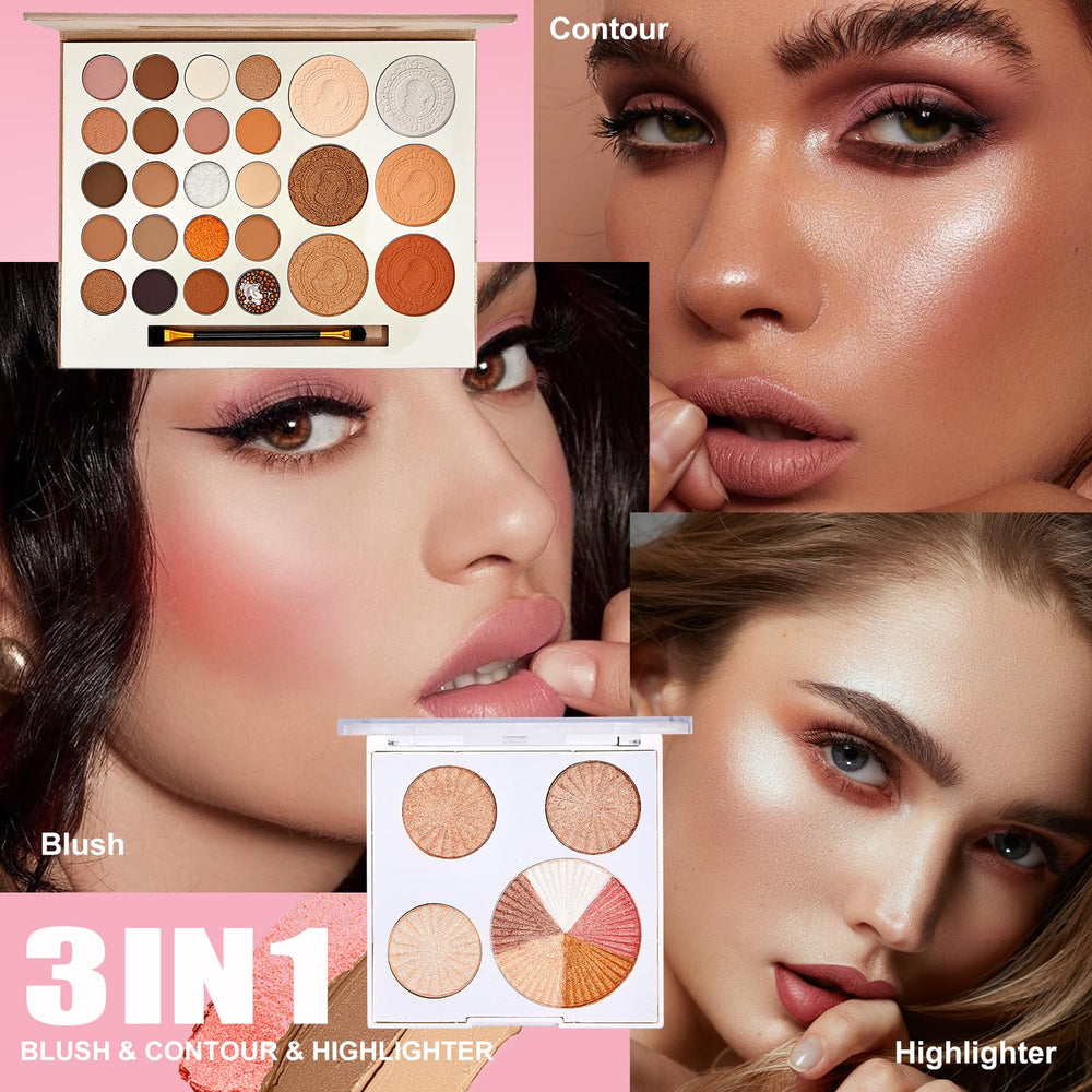 CHAFFUL eyebrow stencils help shape brows for symmetry and easy filling.