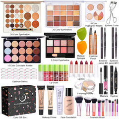 CHAFFUL All-in-One makeup kit primer for a flawless base and extended wear.