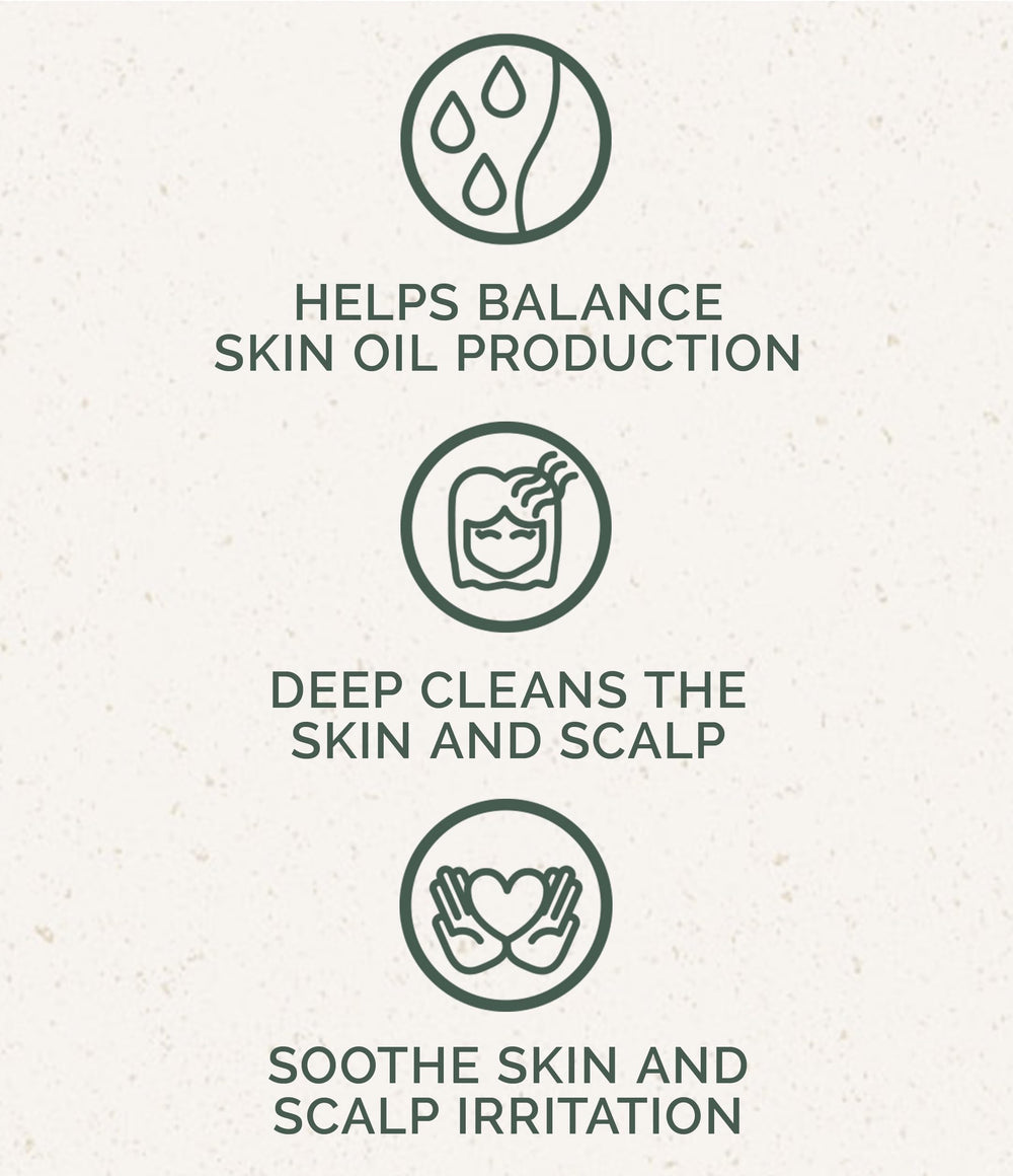Chagrin Valley Neem & Tea Tree bar for acne-prone skin balances oil and reduces irritation.
