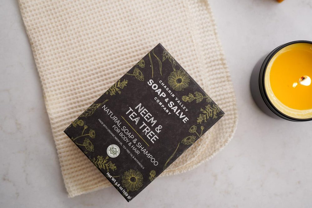 Chagrin Valley 5.6 oz bar is travel-friendly for on-the-go cleansing.