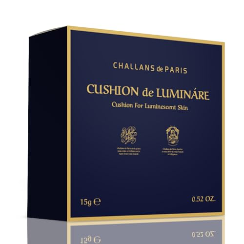CHALLANS DE Cushion Luminare Ex skin swatch demonstrating even tone