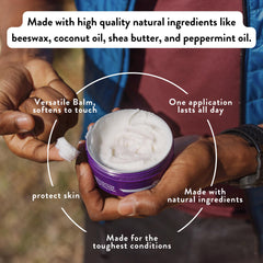 Chamois Butt'r Ultra balm being applied to skin for immediate comfort.