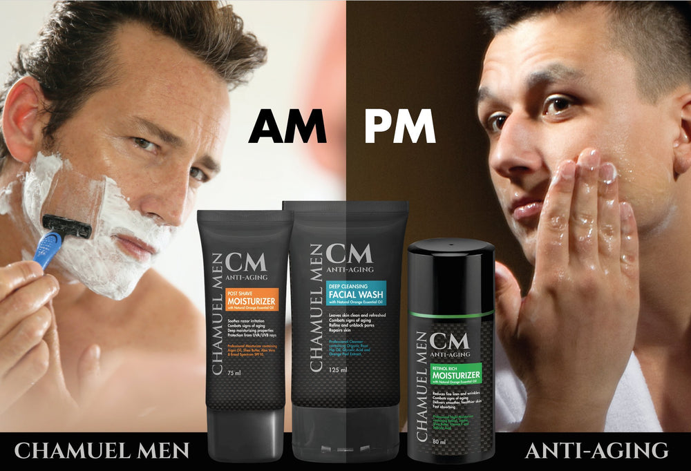 CHAMUEL MEN fragrance-free formula image no artificial additives