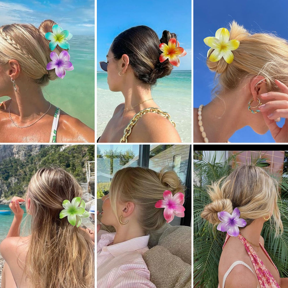 CHANDAT Gift-ready flower clips ideal for gifting women and girls.