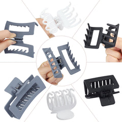 CHANDAT 3.5-inch large clip for thick hair updos with strong non-slip grip.