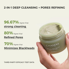 CHANDO HIMALAYA Green Tea Extract close-up shows antioxidant skin support.